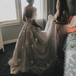 Custom Made Wedding Dress + Underskirt